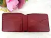 portefeuille louis vuitton multiple pour homme en cuir rouge