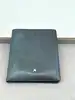 portefeuille montblanc en cuir noir