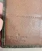 portes cartes louis vuitton vintage en toile monogramme
