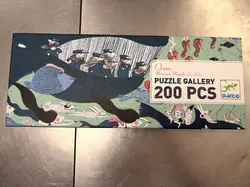 puzzle 200 pièces djeco ocean gallery puzzle