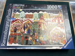 ravensburger - puzzle 1000 pièces - le marché de noël - adultes et enfants dès 14 ans - puzzle de qualité supérieure - 17546
