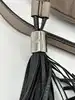 sac à bandoulière lancel premier flirt (1er flirt) en cuir taupe et noir