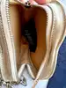 sac à main maje coeur en cuir métalisé doré