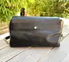 sac à  rabat vanessa bruno moon en cuir noir avec bandoulière