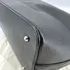 sac cabas lancel en cuir noir
