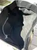 sac cabas vanessa bruno en cuir noir paillettes noir