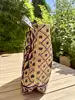 sac cabas vanessa bruno en raphia inspiration motifs géométriques