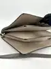 sac chloé faye en cuir bi matière taupe et beige avec une bandoulière non d'origine