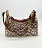 sac coach juliet 25 en tissu jacquard textile signature avec deux bandouliàres