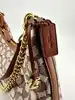 sac coach juliet 25 en tissu jacquard textile signature avec deux bandouliàres