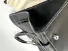 sac just campagne en cuir noir