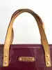 sac louis vuitton bellevue en cuir verni prune