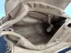 sac maje miss m à franges en cuir suédé couleur camel  moyen modèle