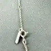 thomas sabo collier avec pendentif coeur orné de strass argent 925 millième (22 ct) 4,99g