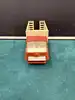 tonka pieu bétail cheval bétail ou camion à foin rouge et crème #55010