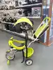 tricycle baby balade 2 - tricycle evolutif avec roues silencieuses - dispositif roue libre - vert