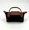 trousse cosmétique avec poignée longchamp le pliage original en toile noire