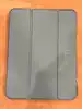 tucano satin folio case ipad air 11 pouces (2024) m2 bleu foncé