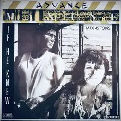 vinyle advance featuring maxine - if he knew (1989)