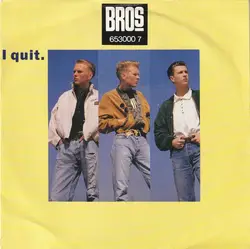 vinyle bros - i quit. (1988)