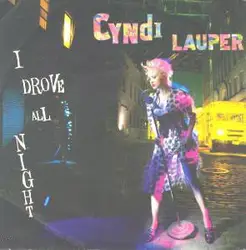 vinyle cyndi lauper - i drove all night (1989)
