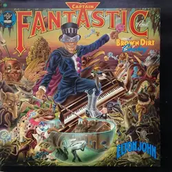 vinyle elton john - captain fantastic and the brown dirt cowboy (1975)