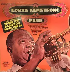 vinyle louis armstrong - mame
