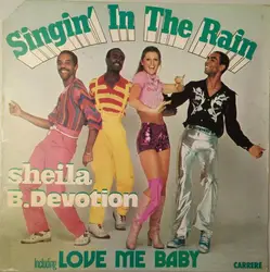 vinyle sheila b. devotion - singin' in the rain including love me baby (1977)
