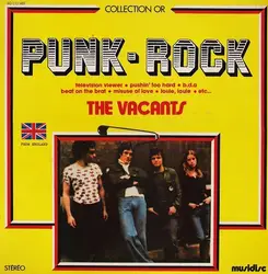 vinyle the vacants - punk - rock (1978)
