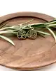 330281 boucles d'oreilles pendantes motif arbre de vie