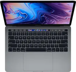 apple macbook pro 13.3' touch bar 256 go ssd 8 go ram intel core i5 quadricœur à 1.4 ghz gris sidéral 2019