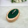 bague anneau en acier doré