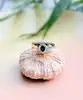 bague croisée en 2 ors centrée d'un saphir et 2 petits diamants or 750 millième (18 ct) 2,65g
