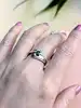 bague croisée en 2 ors centrée d'un saphir et 2 petits diamants or 750 millième (18 ct) 2,65g