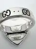 bague gucci coeur logo 25 taille 59 argent 925 millième (22 ct) 13,97g