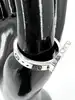 bague gucci ghost en forme coeur taille 63 argent 925 millième (22 ct) 10,12g