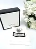 bague gucci ghost en forme coeur taille 63 argent 925 millième (22 ct) 10,12g