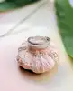 bague or blanc sertie des diamants taille baguette et brillant or 375 millième (9 ct) 2,24g