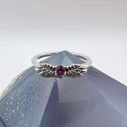 bague pandora moments ailes d'anges scintillantes t56 argent 925 millième (22 ct) 2,05g