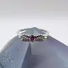 bague pandora moments ailes d'anges scintillantes t56 argent 925 millième (22 ct) 2,05g