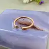 bague pandora ouverte deux coeurs