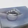 bague pandora timeless vœu alternance scintillante t54 argent 925 millième (22 ct) 2,06g