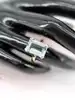 bague sertie d'une topaze bleue taille émeraude or 750 millième (18 ct) 4,67g