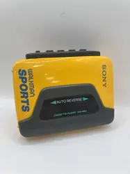 baladeur cassettes walkman sony sports wm-b53