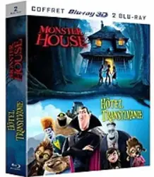 blu-ray hôtel transylvanie + monster house