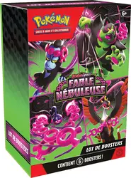 booster pokémon coffret pokémin - bundle 6 s ev06.5 - fable nébuleuse