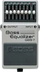 boss geb - 7 - egaliseur graphique 7 bandes pour basse