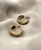 boucles d'oreilles créoles larges