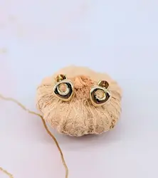 boucles d'oreilles forme coeur vidé or 750 millième (18 ct) 1,19g