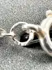 bracelet à breloquesen argent avec pendentifs coeurs et main figa argent autre 1,98g